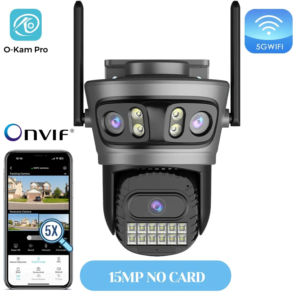 Caméra De Surveillance Extérieure PTZ Wi-Fi 10X